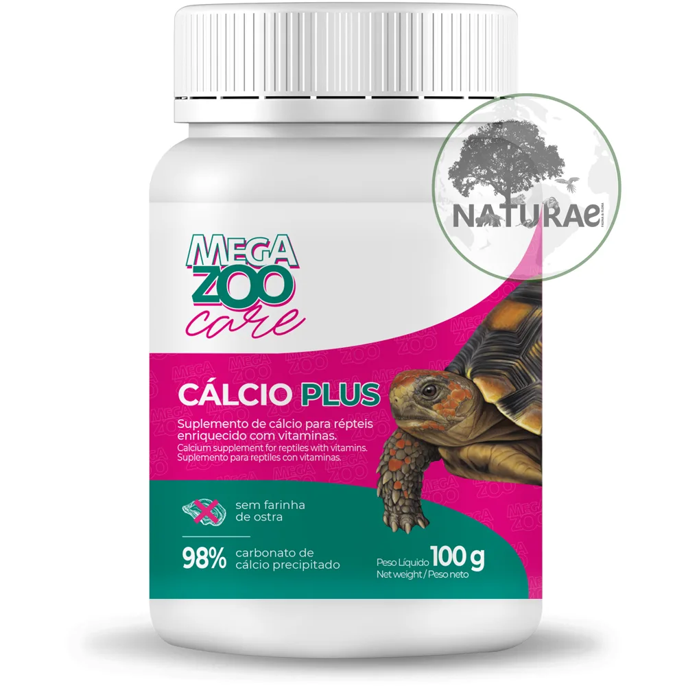 Care Calcio Plus Suplementação MEGA ZOO 100g