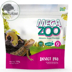 Insect PRO Gel Alimento Completo para Geckos e Pogonas MEGAZOO 100g